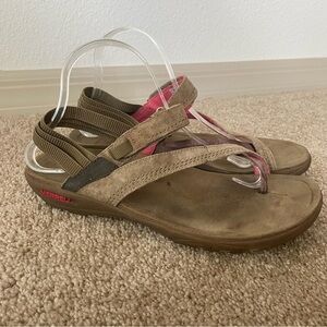Merrell | Women's Outdoor Hiking Walking Performance Kangaroo Sandals Size 10